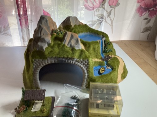 Modelleisenbahn tunnel mit - modelleisenbahn, h0