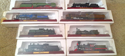 Lot modellbahn dampfloks - 8x,