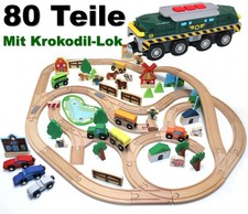 Holz Eisenbahn Kinder Set
