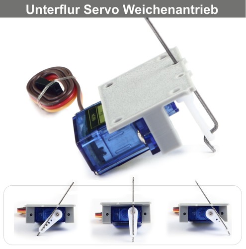 Weichenantrieb unterflur - unterflur,