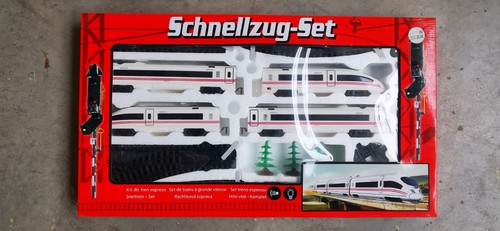 Eisenbahn set schnellzug - eisenbahn, set,