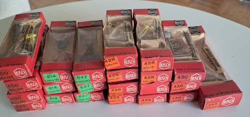 22x busch eisenbahn vintage - eisenbahn,