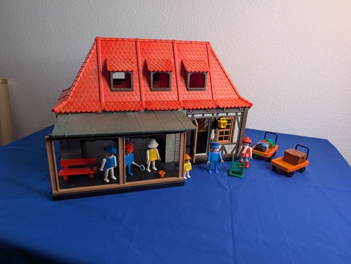 Playmobil eisenbahn bahnhof - eisenbahn,