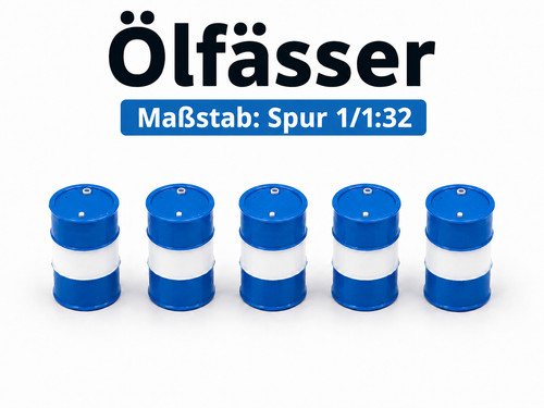 Spur 32 5x ölfässer - spur, 1