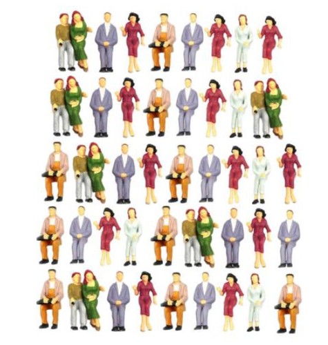 200stk 100 modellfiguren - 200stk,